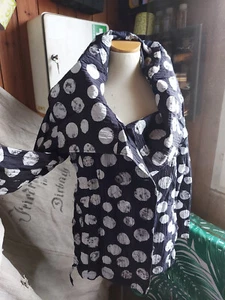 Elsewhere ausgefallene Jacke riesiger Kragen Gr. L schwarz wie neu - Bild 1 von 9