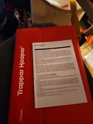 Mead Trapper Keeper Red Universal Case For 7" to 8" Tablets - Image 1 of 4