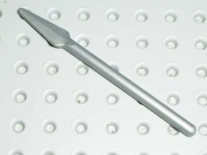 Lance LEGO minifig Flat Silver spear Ref 4497 / Set 9509 2508 10223 9447 6202... - Imagen 1 de 1