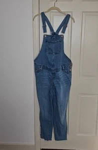 Isabel Maternity by Ingrid & Isabel leichte Denim Umstandsoverall Gr. 6 Raw - Bild 1 von 13