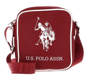 U.S. POLO ASSN. bolsa para cadáveres cruz Morny Crossbody Bag M Red - Imagen 1 de 4