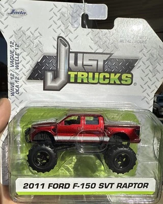 Jada Just Trucks 2011 Ford F-150 SVT Raptor red - Image 1 of 4
