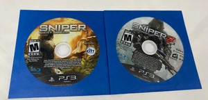 Sniper: Ghost Warrior 1 &2 * PS3 Game - Discs Only- Clean! - Picture 1 of 6