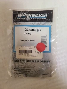 Quicksilver O-Ring 25-33465 - Foto 1 di 2