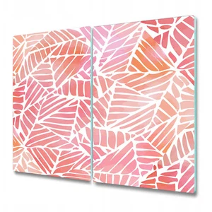 Glass Meat Board Induction Ceramic Hob Cover Abstract Watercolour just ! 2x30x52 - Picture 1 of 8