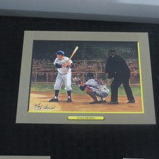 Autograph Perez Steele Great Moments Yogi Berra Yankees