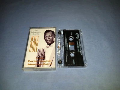 THE UNFORGETTABLE VOICE OF NAT KING COLE CASSETTE TAPE ALBUM - Image 1 of 2