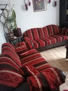 Sofa 3teilig kolonialstil - Bild 1 von 11