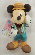 Tokyo Disneyland Plush Stuffed Toy Badge Mickey / Pink Pop Paradise
