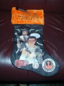 Medias de Navidad STAR WARS The Force Awakens (Únete a la Resistencia) 17" NUEVAS - Imagen 1 de 2