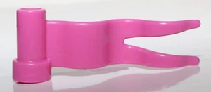 Lego 3x Dark Pink 4 x 1 Wavy Flag - Picture 1 of 1