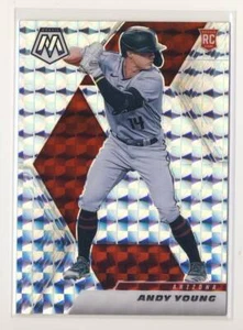2021 Panini Mosaic Mosaic #210 Andy Young RC Arizona Diamondbacks Prizm BX6 - Bild 1 von 2