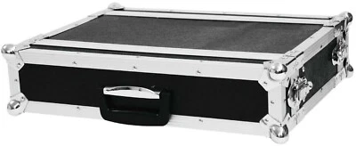 2 HE 19" Effektrack CO DD 24 cm tief DJ Studio PA Rack Case Roadinger Flightcase - Bild 1 von 4