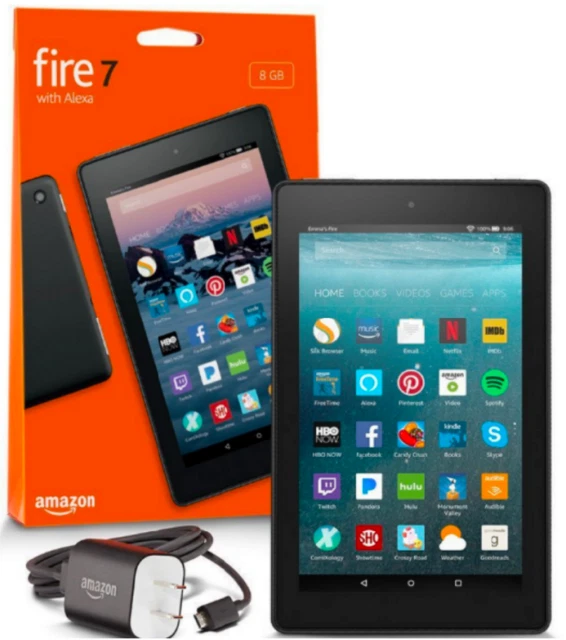Amazon Fire 7 (7th Generation) 8GB, Wi-Fi, 7In - Black