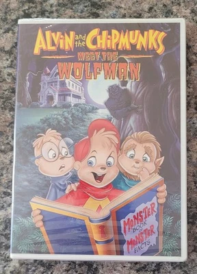 Alvin And The Chipmunks Meet The Wolfman 2015 DVD US Seller NEVER TRUST STOCK PI - Image 1 of 2