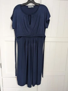 Jojo Maman Bebe Dress Navy Blue, Maternity/Nursing Size Small - Picture 1 of 5