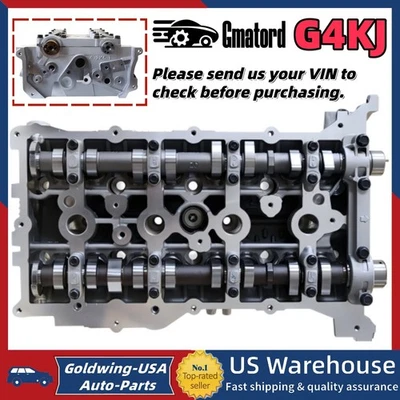 G4KJ 2.4L Engine Cylinder Head Assembly For Kia Optima Hyundai Sonata 2011-2018 - Image 1 of 4
