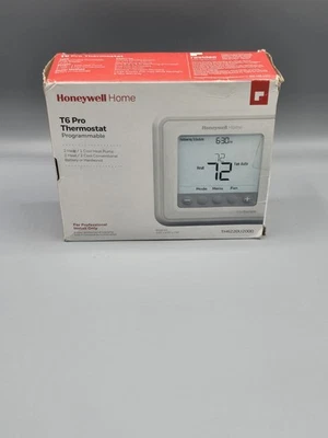 Honeywell T6 Pro Programmable Thermostat  (TH622OU2000) - Image 1 of 3