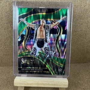 2024 Panini Select WWE Ringside Green Flash Prizm Shawn Michaels #281 - Picture 1 of 2