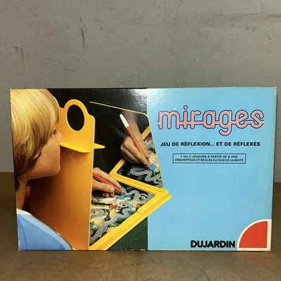1980’s Dujardin ‘Mirages’ French Brain Teasing Tracing Reflections Complete Game - Image 1 of 4