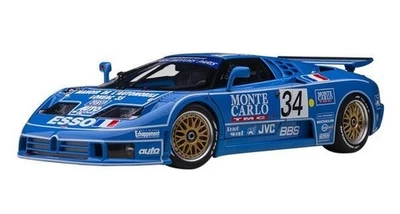 Nuova AUTOart 1/18 Bugatti EB110 SS 1994 #34 Le Mans 24 Ore Completata Mini Car - Immagine 1 di 4