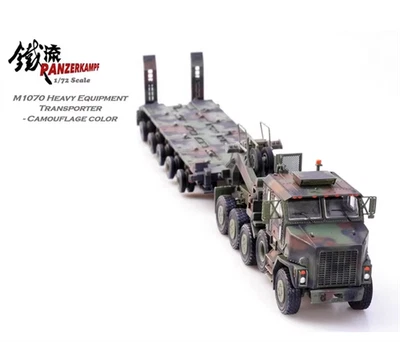 1:72 US Army Oshkosh M1070 Heavy Transport Vehicle Military Toy Finished Model - Image 1 of 4