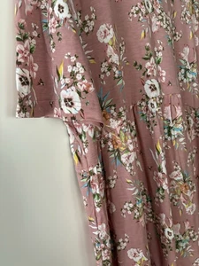 Shirtkleid Gr. 48/50 🌺 Kurzarm Rainbow Rosa - Bild 1 von 6