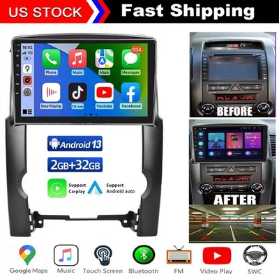 Wireless Carplay For Kia Sorento 2009-2012 Android 13 Car Stereo Radio GPS Navi Foto 1 de 4