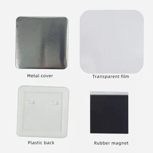 800pcs Materials for 2Inch 50*50mm Square Fridge Magnet Making Machine - Picture 1 of 7