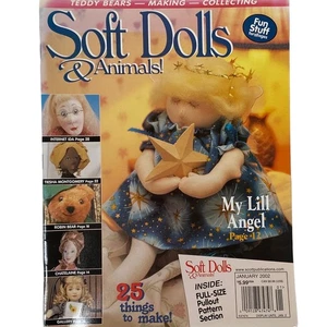 Revista Soft Dolls & Animals 2002 - con patrón extraíble - 01 ’02 - Ángeles - Imagen 1 de 3