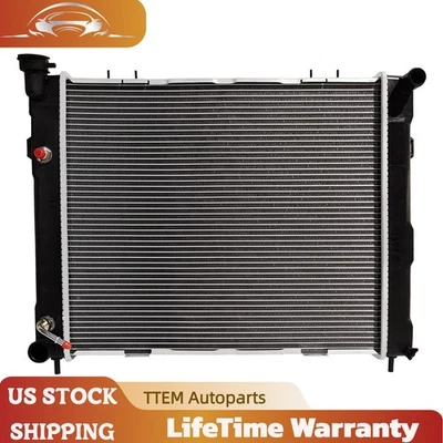 1396 Radiator For 1993 1994 1995 1996 1997 Jeep Grand Cherokee 4.0L L6 Aluminum - Изображение 1 из 4