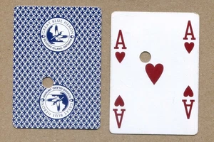 GREAT BLUE HERON CASINO Canada Souvenier ACE of HEARTS, SWAP PLAYING CARD - Picture 1 of 3