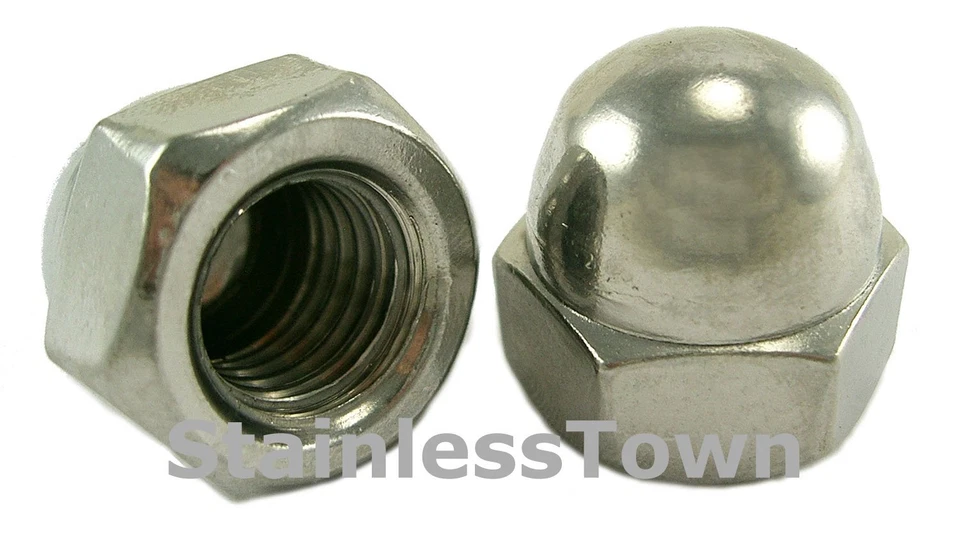 STAINLESSTOWN Stainless Steel Cap Nuts 5/8-11 (Pack of 1)