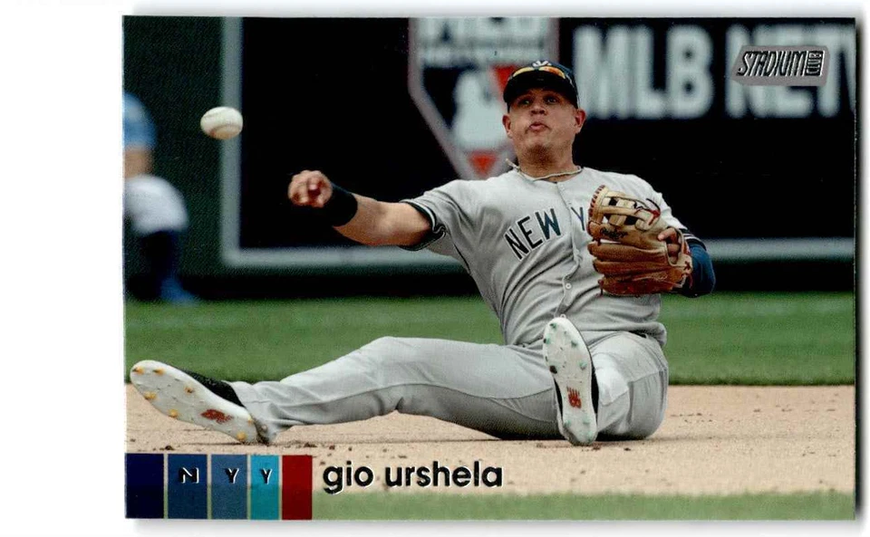 2020 Topps Stadium Club Gio Urshela Baseball Cards #174 - Image 1 of 2