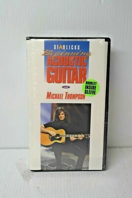 Starlicks Beginning Acoustic Guitar With Michael Thompson. VHS  -  - Image 1 of 3