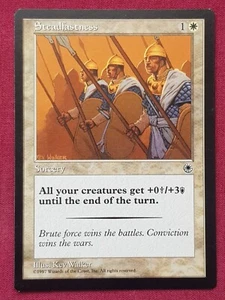 Magic The Gathering PORTAL STEADFASTNESS white card MTG - Picture 1 of 2