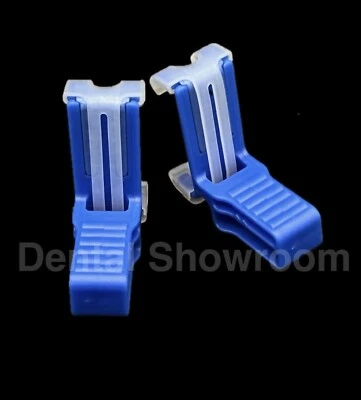 HOUSE BRAND Universal Sensor Holder, XCP DS Fit type, Anterior, Bite block, Blue 2/Pk