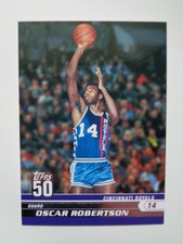 (1) 2007-08 Topps 50 Oscar Robertson #43 [ +1 BONUS CARD ] **READ** RNL2434