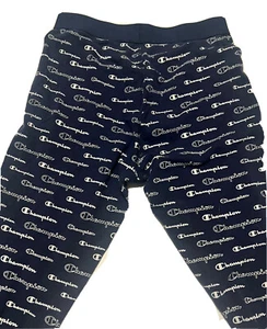 EUC | CHAMPION Big Girls' Leggings Allover Logo Size: M (12) - Picture 1 of 4