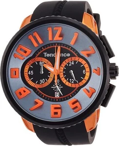 TENDENCE watch Altec Gulliver black dial TY146003 From Japan New - Picture 1 of 5