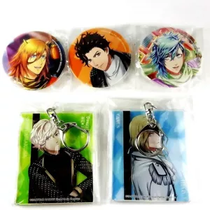 Juego de 5 llaveros Camus con insignia de lata y placa de acrílico Uta no Prince Sama - Imagen 1 de 3