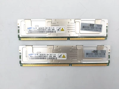 8GB (2X4GB) Samsung 2Rx4 M395T5160QZ4-CE68 PC2-5300F-555-11-E0 Server Memory - Image 1 of 4
