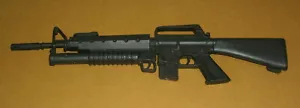 Fucile M16A4 scala 1/6 con lanciagranate M203 pistola 6,5"" per action figure 12 - Foto 1 di 4