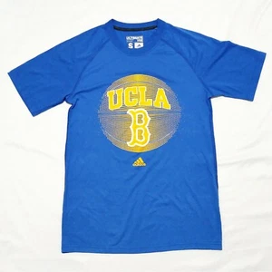 Adidas UCLA Grafik T-Shirt Bruins Basketball Herren Crewneck Tee blau Small - Bild 1 von 6