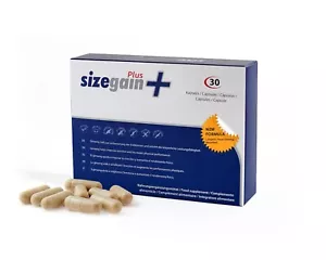 Sizegain Plus Männer Tabletten Pillen Kapseln für den Mann 30 Stück - Bild 1 von 1