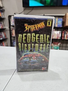 Spider-Man Neogenic Nightmare VHS 1997 Marvel Comics Films Movie Clamshell NEW!! - Picture 1 of 7
