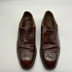 Scarpe Oxford Joseph Cheaney in pelle marrone ISIS da uomo UK 9,5 - Foto 1 di 9