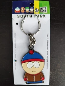 Keychain Stan South Park 1999-2001 Comedy Central New Metalic - Picture 1 of 2