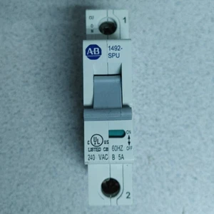 ALLEN-BRADLEY 1492-SPU1B050 CIRCUIT BREAKER 240VAC 5A QUANTITY!! WOW!! - Picture 1 of 2