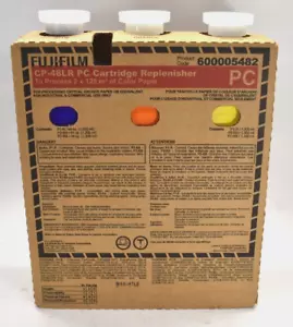 Fuji CP-48LR PC Cartridge Replenisher Ink Refills Blue, Orange, Yellow - Picture 1 of 1